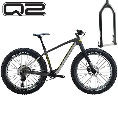 4 Season 5000 16 Dark Gray W/Q2 Carbon Fork,2024 4 Season 5000 W/Q2 Carbon Fork  Mountain