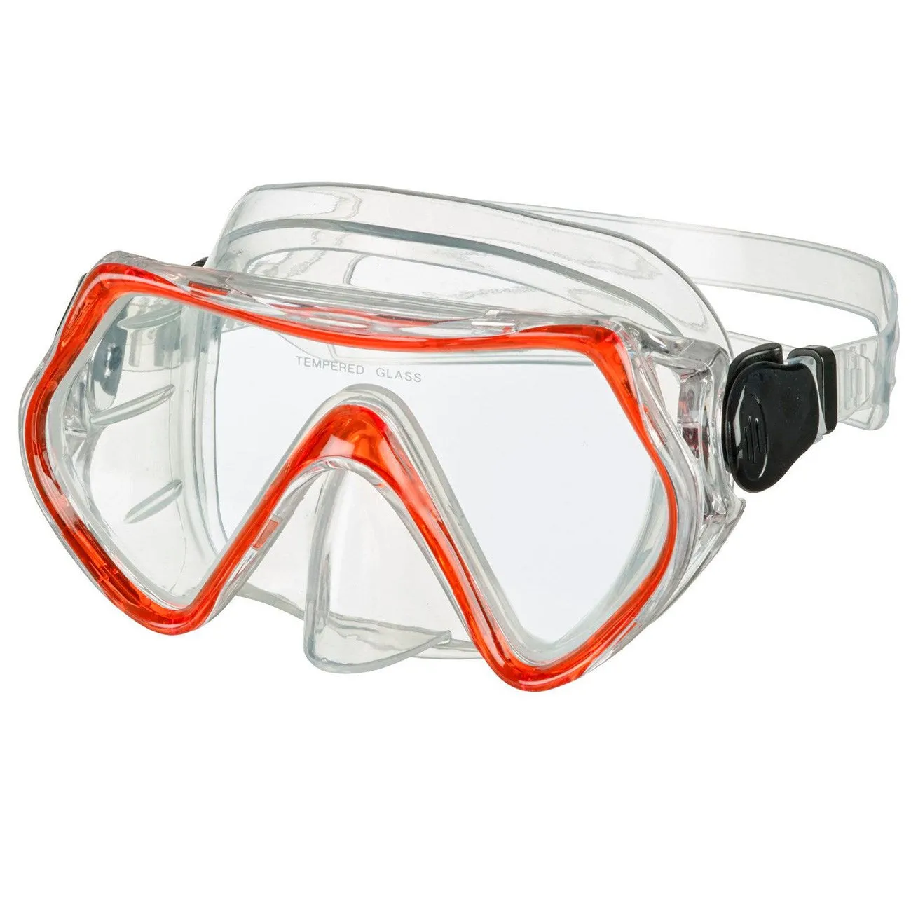 BECO Red Diving Mask LIVORNO 8 