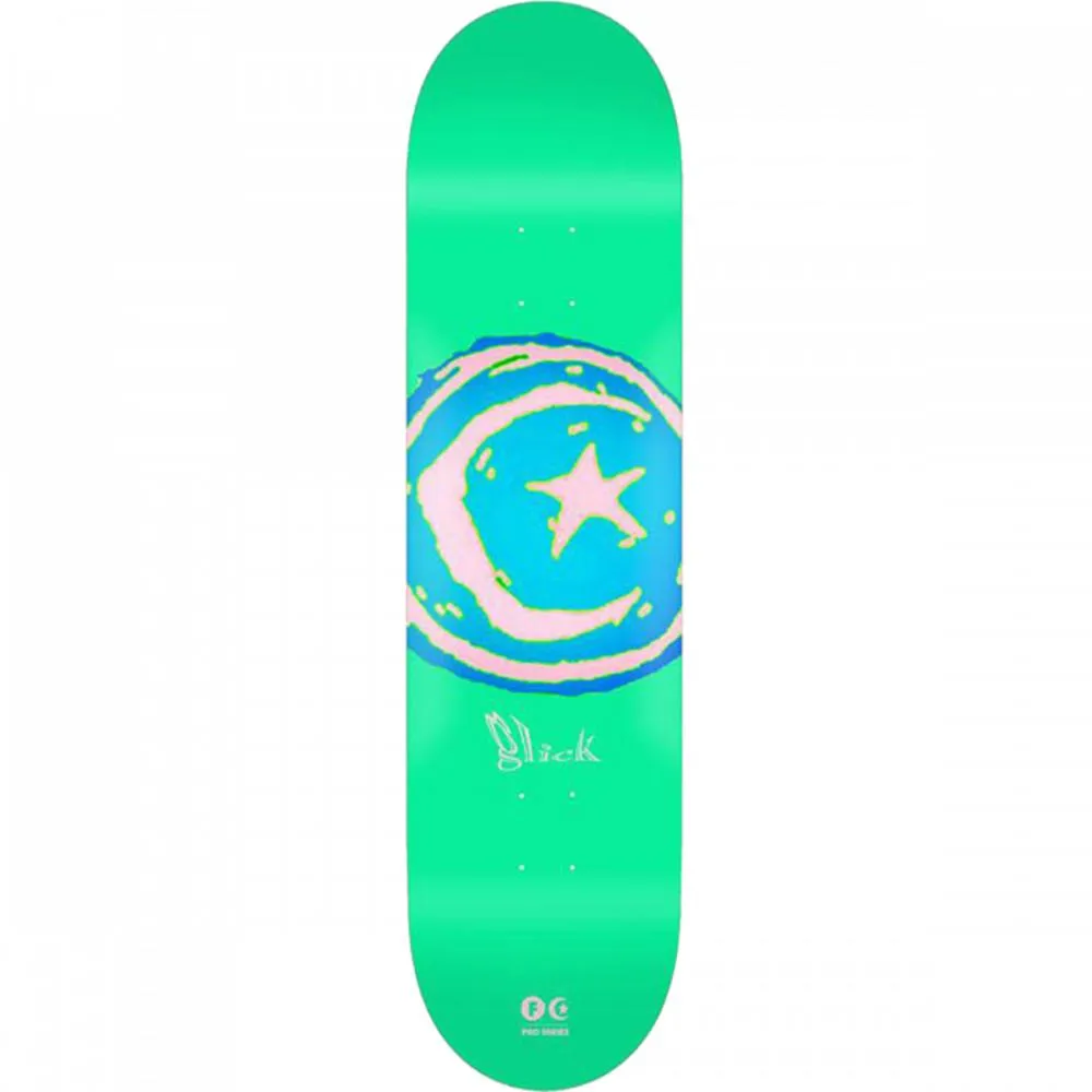 Foundation Glick Star & Moon 8.25" Skateboard Deck